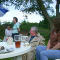 Nosher's BSCC Barbeque, Brome, Suffolk - 3rd August 2002, A fuzzy Bomber Langdon and Denny 