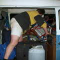 2002 Marc's VW campervan is a little full