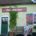 2002 The Boy Phil waits outside the Ship Inn