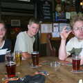 2002 Sue, Phil and Marc wait for lunch