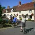 Back through Orford, past the Kings Head, A BSCC Splinter Group Camping Weekend, Theberton, Suffolk - 11th August 2002