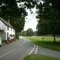 The road through Westleton, A BSCC Splinter Group Camping Weekend, Theberton, Suffolk - 11th August 2002