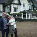 Mike and Mother outside the Hoxne Swan, Mother and Mike Visit, and Cat Photos, Brome, Suffolk - 1st September 2002