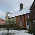 The house in snow, Mother and Mike Visit, and Cat Photos, Brome, Suffolk - 1st September 2002