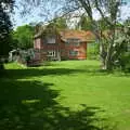 Another photo of the lawn, Mother and Mike Visit, and Cat Photos, Brome, Suffolk - 1st September 2002