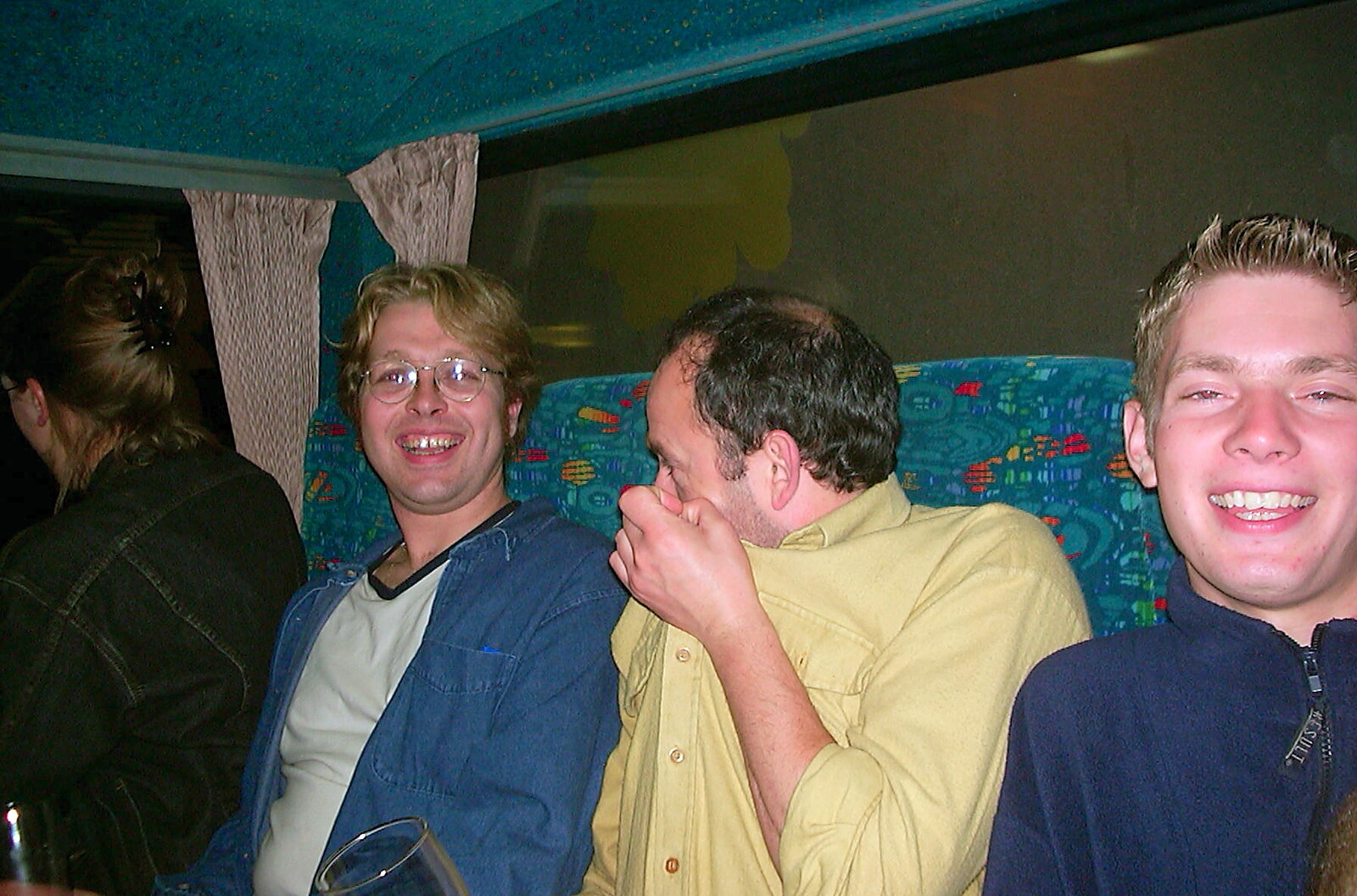 Marc looks like he's rauched one off from The Norwich Beer Festival, St. Andrew's Hall, Norwich - 26th October 2002