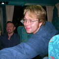 Marc leans over, full of mischief, The Norwich Beer Festival, St. Andrew's Hall, Norwich - 26th October 2002