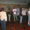 Mingling on the dance floor, Arnewood School Class of '83 Reunion, Fawcett's Field, New Milton - 2nd November 2002