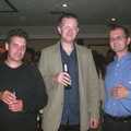 Alberto, Nosher and Ray, Arnewood School Class of '83 Reunion, Fawcett's Field, New Milton - 2nd November 2002