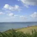 Hengistbury Head and Swanage in the distance, Arnewood School Class of '83 Reunion, Fawcett's Field, New Milton - 2nd November 2002