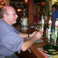 Meanwhile, Bindery Dave is at the bar, A BSCC Presentation, Brome Swan, Suffolk - 9th November 2002