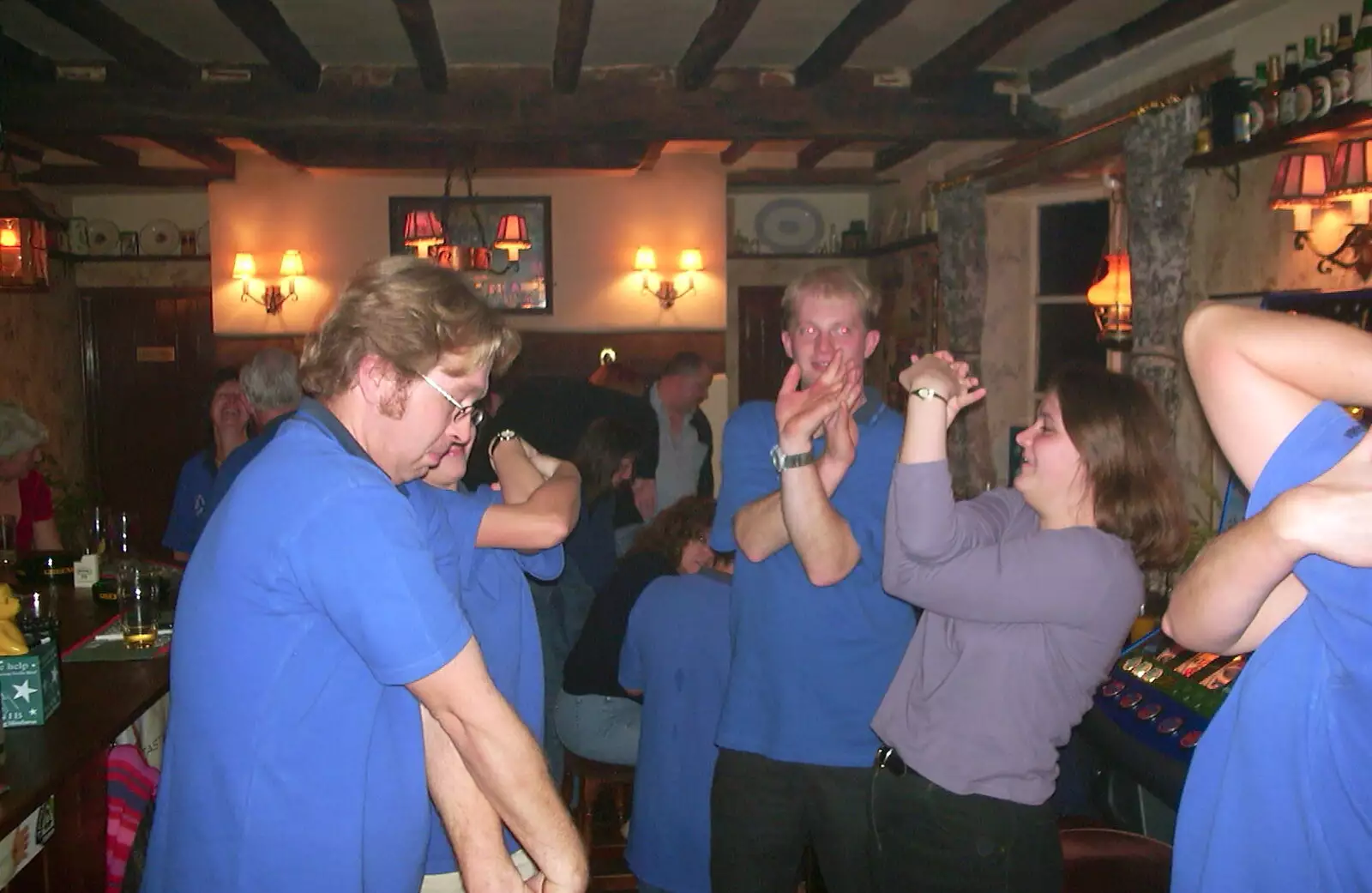 Some strange moves occur, from A BSCC Presentation, Brome Swan, Suffolk - 9th November 2002