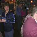 Pippa with a shiny top, The BSCC Christmas Dinner, Brome Swan, Suffolk - 10th December 2002
