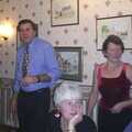Alan does a speech, The BSCC Christmas Dinner, Brome Swan, Suffolk - 10th December 2002