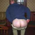 Bill gets his hairy arse out again, The BSCC Christmas Dinner, Brome Swan, Suffolk - 10th December 2002
