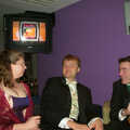 Liz, Nick and Stef, 3G Lab Christmas Party, Q-Ton Centre, Cambridge - 23rd December 2002