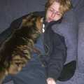2002 Marc has a sleep with Sophie the cat