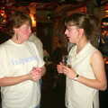2002 Pippa talks to a surprised Suey