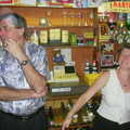 2002 Alan and Sylvia behind the bar