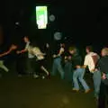 There's a conga in the car park, New Year's Eve at the Swan Inn, Brome, Suffolk - 31st December 2002