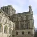 An exterior view of the transept, Longview, Easyworld and Peterborough Cathedral, Cambridgeshire - 10th February 2003