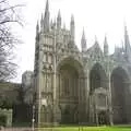 Another view of the unqique façade, Longview, Easyworld and Peterborough Cathedral, Cambridgeshire - 10th February 2003