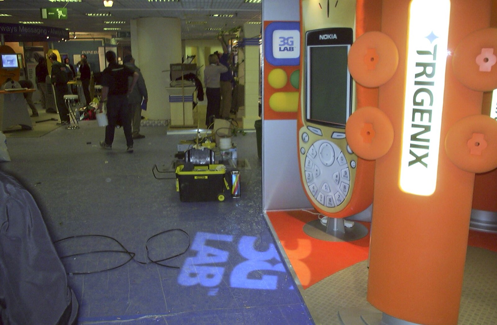 The 3G Lab stand from 3G Lab at the 3GSM Conference, Cannes, France - 17th February 2003