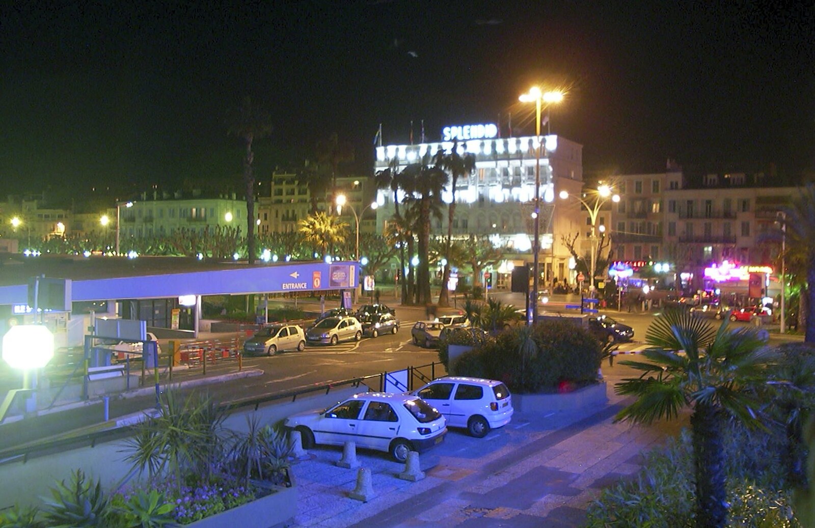 Cannes by night from 3G Lab at the 3GSM Conference, Cannes, France - 17th February 2003