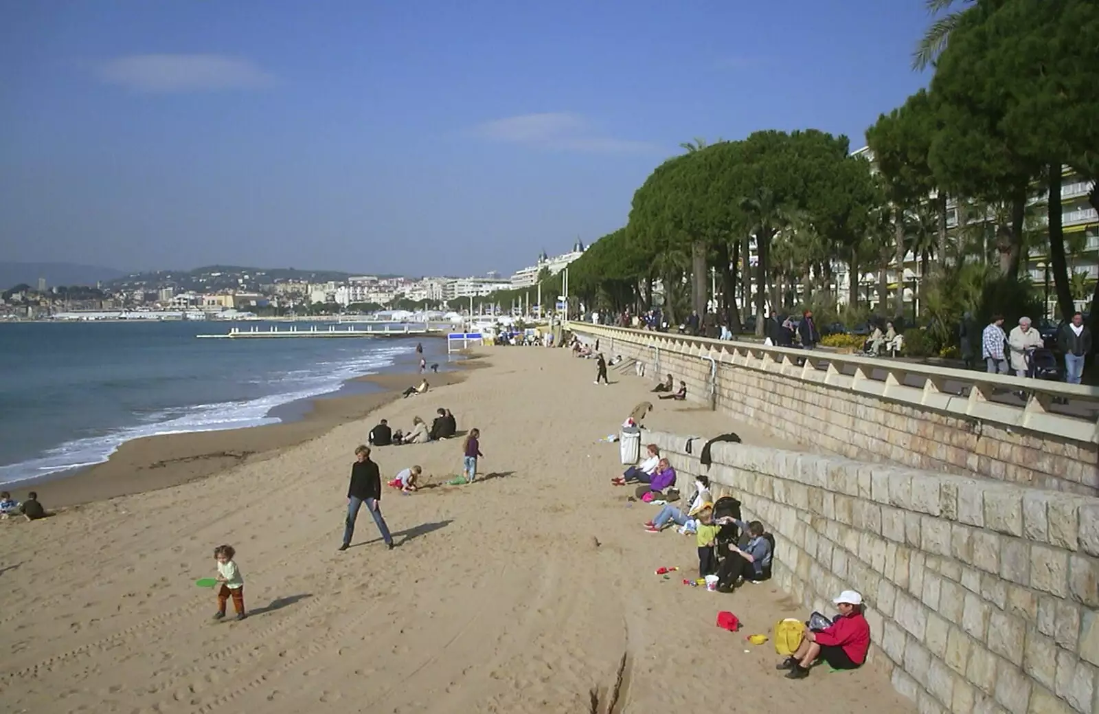 Beach front, Cannes-style, from 3G Lab at the 3GSM Conference, Cannes, France - 17th February 2003