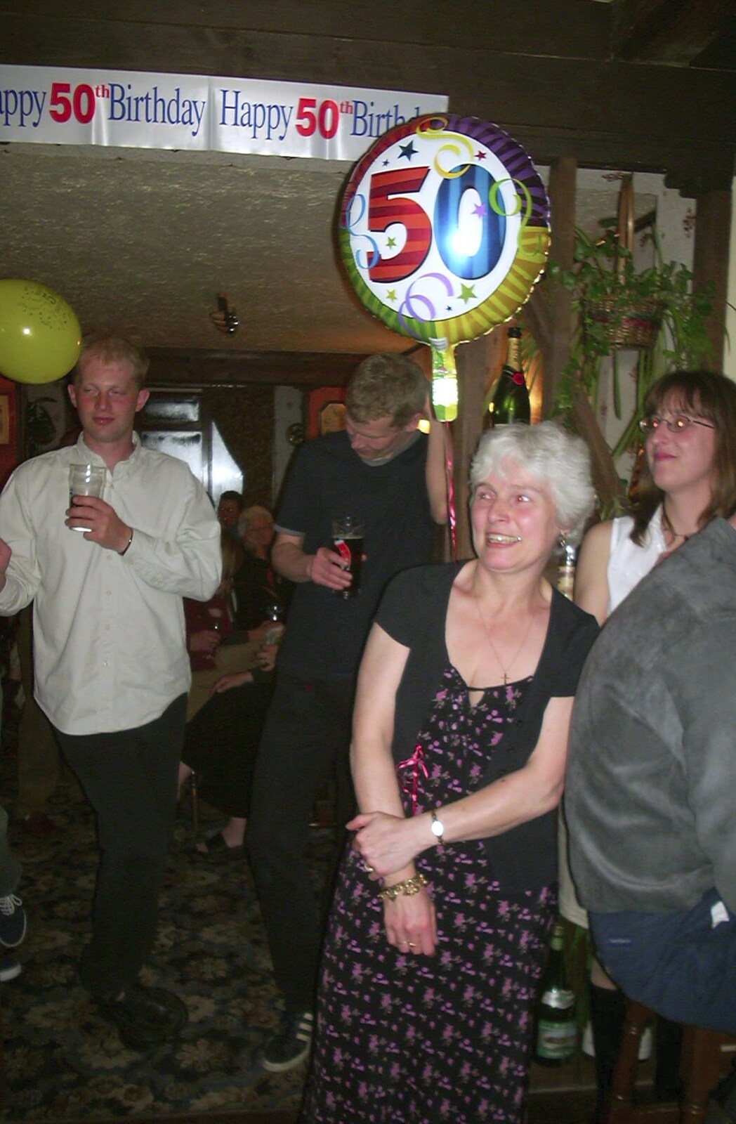 It's time for some speeches from Spammy's 50th Birthday at the Swan Inn, Brome, Suffolk - 26th April 2003