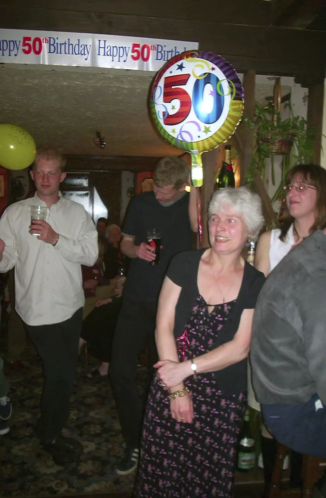 It's time for some speeches, from Spammy's 50th Birthday at the Swan Inn, Brome, Suffolk - 26th April 2003