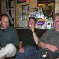 DH, Apple and Marc, Spammy's 50th Birthday at the Swan Inn, Brome, Suffolk - 26th April 2003