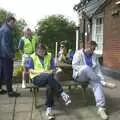 Hanging around waiting for the pub to open, The BSCC Bike Ride Weekend, Kelling, Norfolk - 9th May 2003