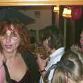 Crowds by the kitchen door, Jenny's School Disco, Thrandeston, Suffolk - 17th May 2003