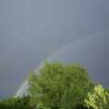 There's a double rainbow over next door, The BBs at BOCM Pauls Pavillion, Burston, Norfolk - 20th May 2003