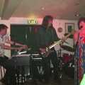 Nosher, Max and Jo in action, The BBs at the Cider Shed, Banham, Norfolk - 23rd June 2003