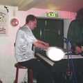 Nosher on keyboards, The BBs at the Cider Shed, Banham, Norfolk - 23rd June 2003