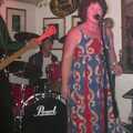 Jo gives it some, The BBs at the Cider Shed, Banham, Norfolk - 23rd June 2003