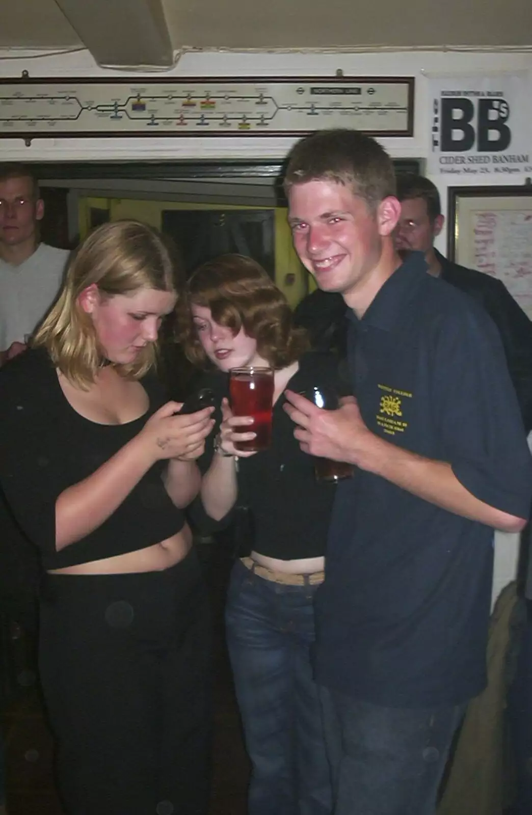 The Boy Phil talks to actual girls, from Longview and The BBs, Norwich and Banham, Norfolk - 4th July 2003