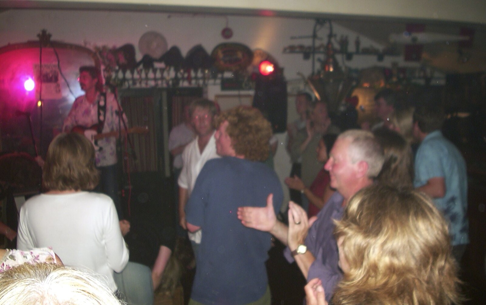 John Willy claps from Longview and The BBs, Norwich and Banham, Norfolk - 4th July 2003