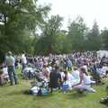 Crowds in Christchurch Park, Ipswich Music Day and the BSCC in Cotton, Suffolk - 6th July 2003