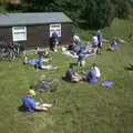 A view from the hill, The BSCC Annual Bike Ride, Orford, Suffolk - 12th July 2003