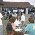 Hanging out before the gig, The BBs at Great Ellingham, Norfolk - 18th July 2003