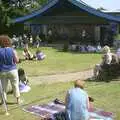 Jo looks on, The BBs at Great Ellingham, Norfolk - 18th July 2003