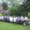 Another table scene, V Festival 2003, Hyland's Park, Chelmsford, Essex - 16th August 2003