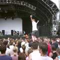 Someone's in mid-air for Damian Rice, V Festival 2003, Hyland's Park, Chelmsford, Essex - 16th August 2003