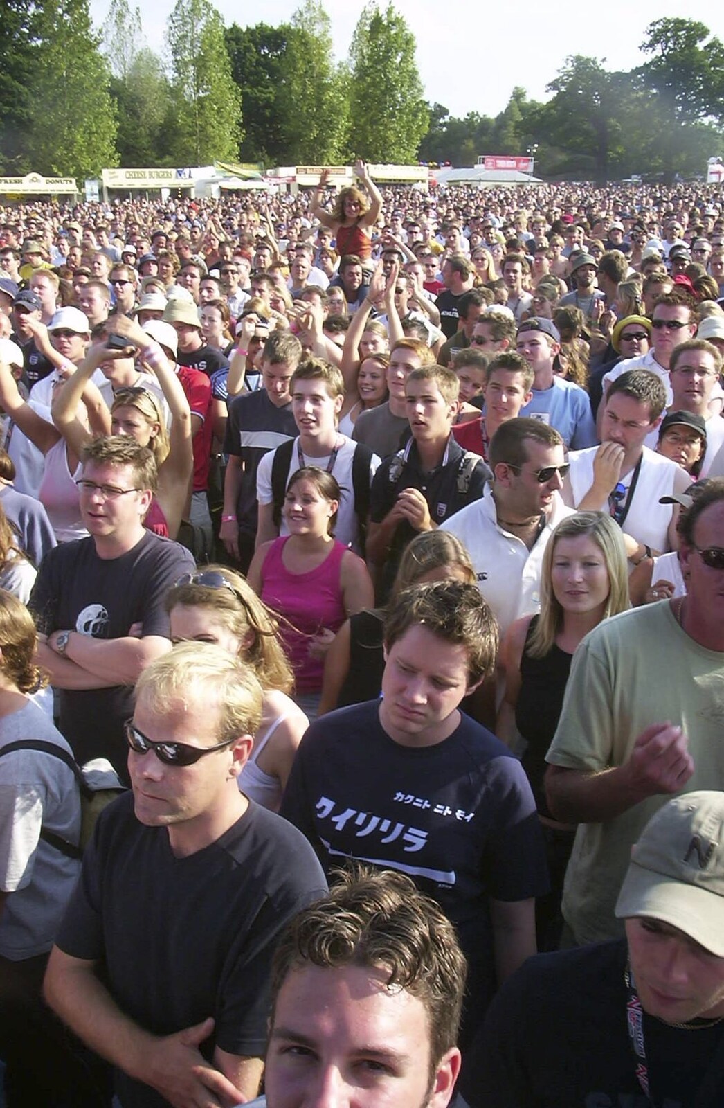 The crowds of V from V Festival 2003, Hyland's Park, Chelmsford, Essex - 16th August 2003