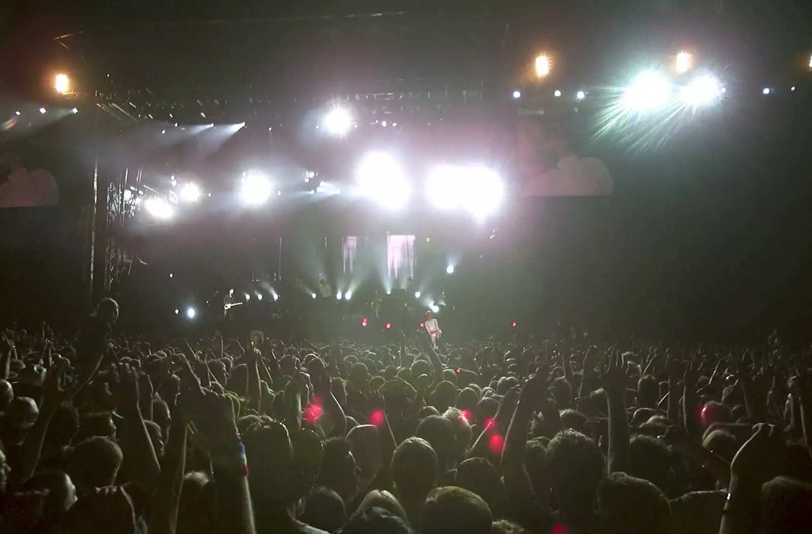 Coldplay's finale, from V Festival 2003, Hyland's Park, Chelmsford, Essex - 16th August 2003