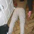 DH is out on the floor, Wavy's Monday Czech Fry-Up, Thrandeston, Suffolk - 25th August 2003