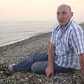 Gov on the pebbles, Fish and Chips on the Beach, Aldeburgh, Suffolk - 12th September 2003